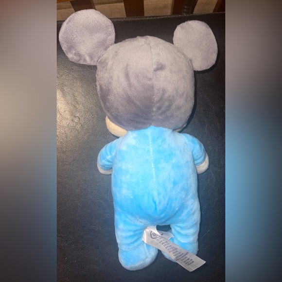 Disney Mickey Mouse babies plushy lovey pastel blue - Picture 6 of 6